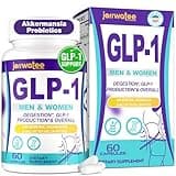 GLP-1 Supplements, GLP1 Probiotic for Women & Men, Natural GLP-1 with Akkermansia Probiotic, GLP 1 Supplement for Digestion, Energy, Daily GLP-1 Levels* & Overall Health, 60 Counts